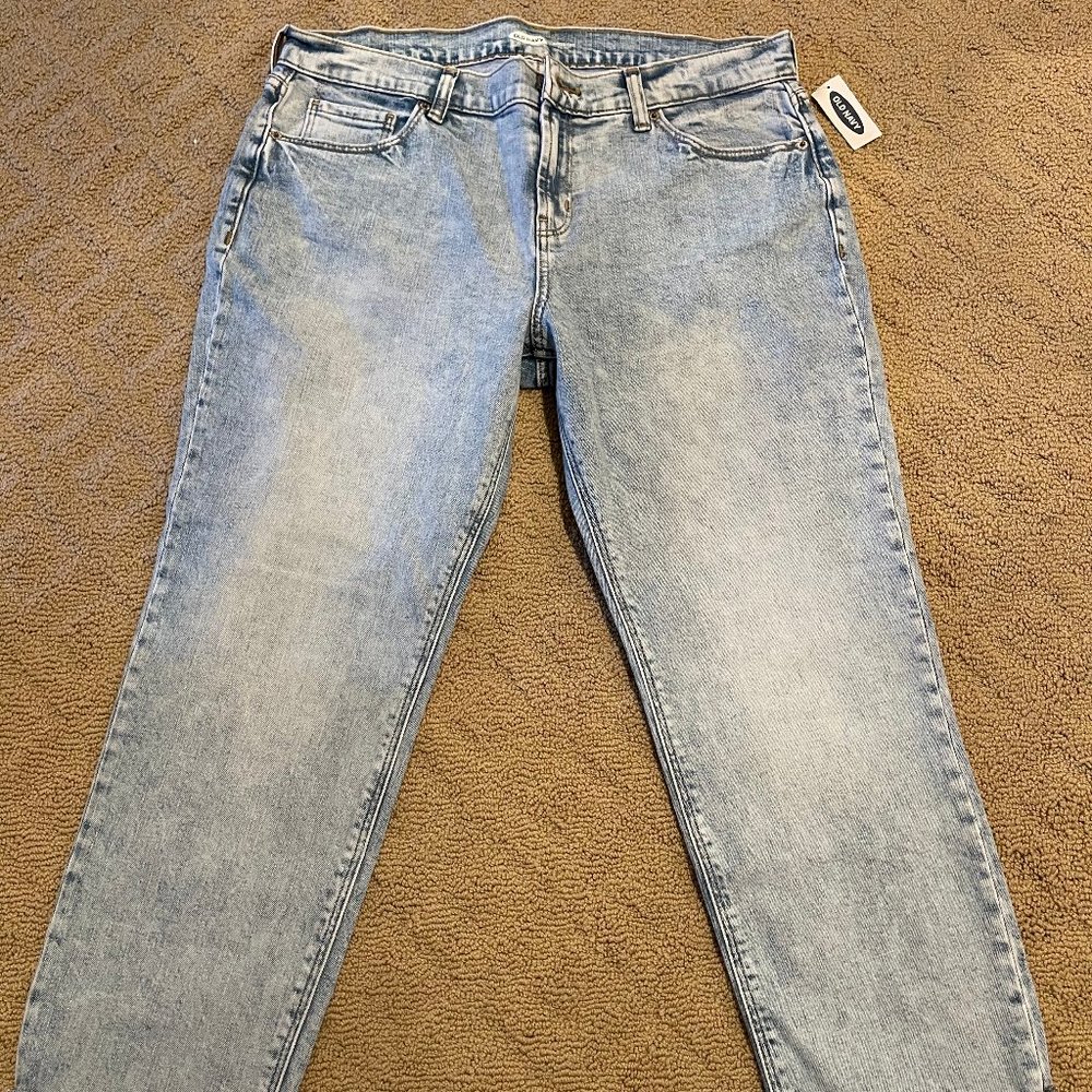 OLD NAVY Light Wash Boyfriend Jeans